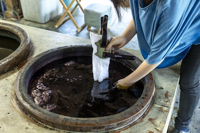 Tenugui Dyeing Experience Tour From Nagoya With English Guide - Getting There and Nearby Attractions