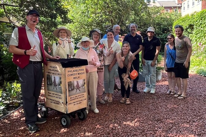 The Great Comedy Magic Walk - Getting to the Meeting Point