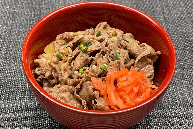 Tokyo: Learn to Cook Bento, Oyakodon and More! - Gyudon Class