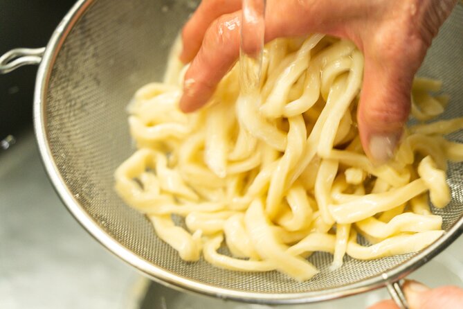 Yoshida Udon Cooking Class Yamanashi Traditional Dish. - Serving and Enjoying the Udon Dish