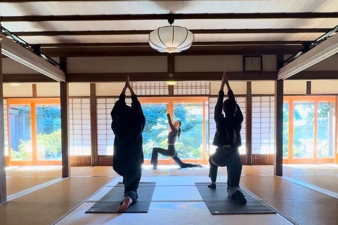 Zen Temple Yoga and Meditation in Kyoto - Important Booking and Participation Details