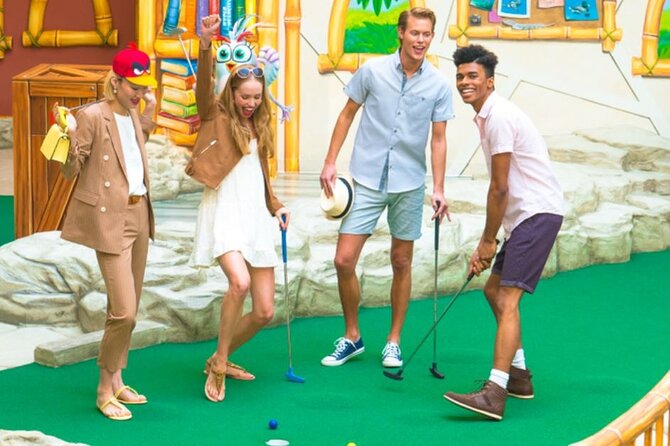 American Dream Angry Birds Indoor Mini Golf Ticket - Reviews and Ratings Summary