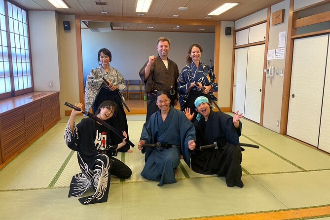 Authentic Tokyo Samurai Experience, Matcha Tea Making & Cosplay - Dressing Up in Cosplay