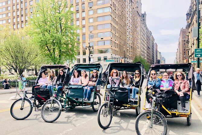 Pedicab Tours Central Park - Booking Considerations