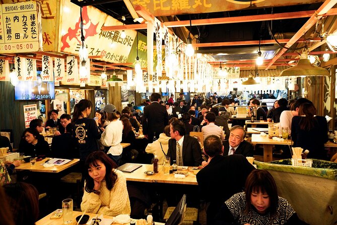 Tokyo Sparkling Edamame Night by Open Ⅾeck Bus and Izakaya Eats - Tour Logistics and Safety Considerations