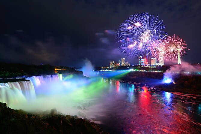 Burst of Niagara Falls Sunset Tour With Illumination & Fireworks
