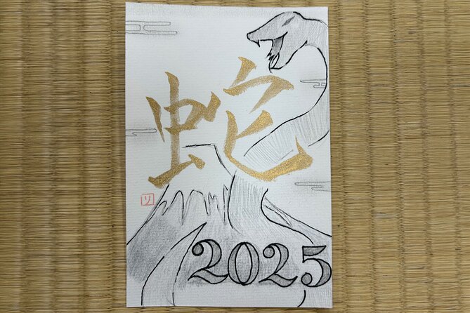 Calligraphy Experience in Setagaya Writing on Colored Paper - Good To Know