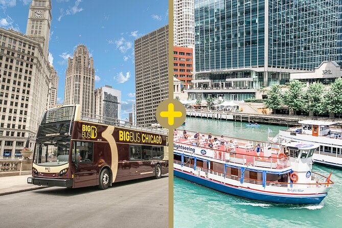 Chicago River Boat Tour & Hop-on Hop-off Bus Tour (Save 20%) - Good To Know