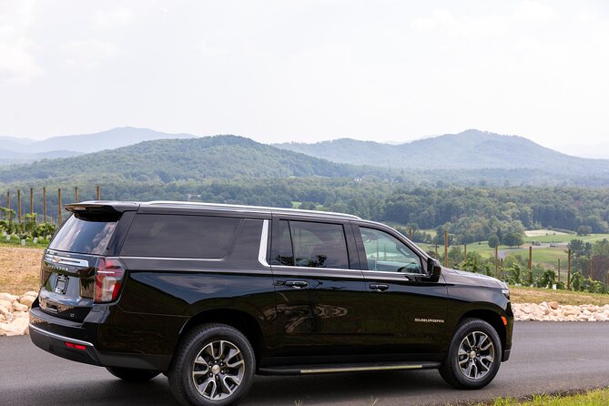 Custom Wine Tour In Black Suburban With Panoramic Sunroof - Good To Know