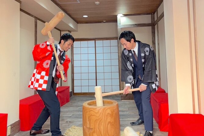 【For Adult】Traditional Mochi Pounding Experience With Tasting - Good To Know