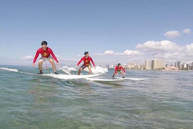 Exclusive Group Surfing Lesson With Waikiki Courtesy Shuttle - Good To Know