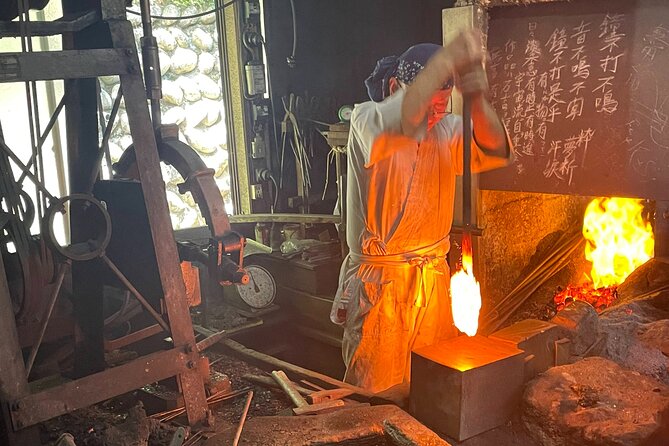 Fold Forging With the Master Swordsmith in Hiroshima - Good To Know