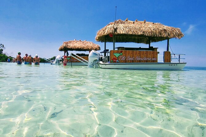 Key West Tiki Bar Boat Cruise to a Popular Sand Bar - Good To Know