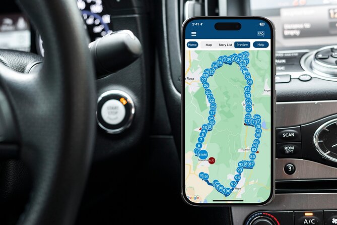 Napa Valley Self-Guided Audio Driving Tour - Good To Know