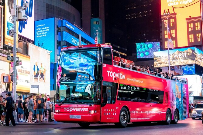 New York Night Tour: Open Top Bus Tour by TopView® - Good To Know