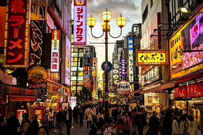 Osaka Food and Drinks Night Tour With a Chef! - Good To Know
