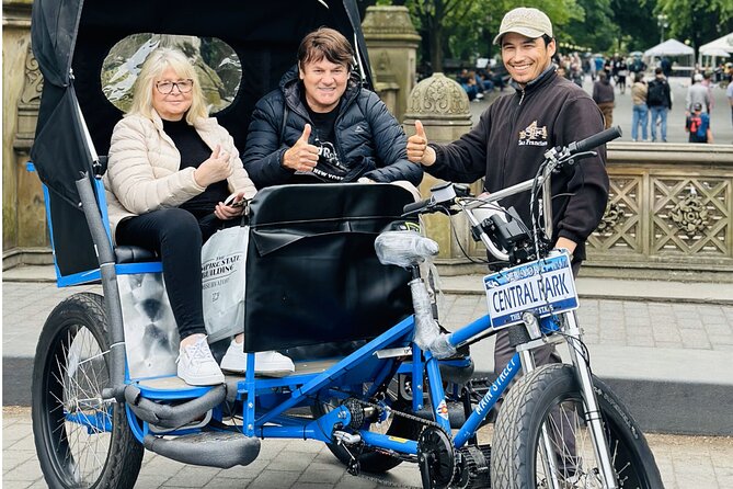 Private 2 Hour Central Park Pedicab Tour With Guide - Good To Know
