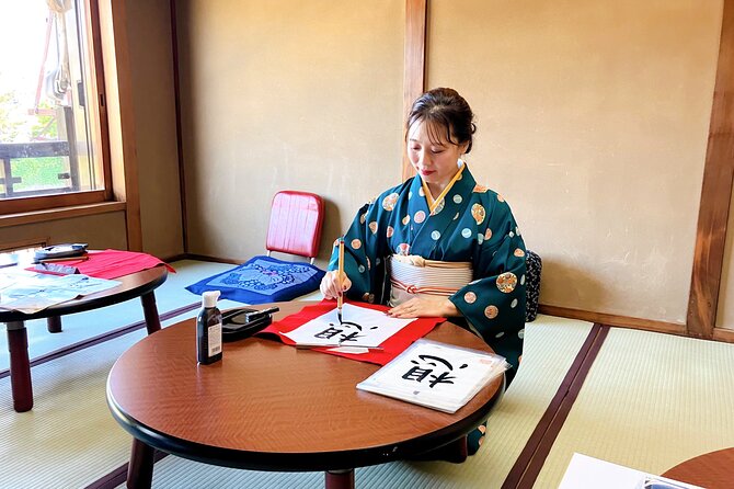 Private Kyoto Shodo Experience Calligraphy - Good To Know