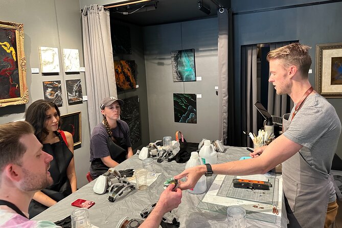 Resin Artwork in a Nolita Artists Studio - Good To Know