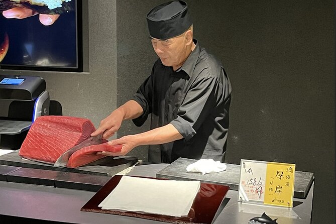 Tokyo Roppongi Tuna Cutting Show and Sushi Tasting 5pieces - Good To Know