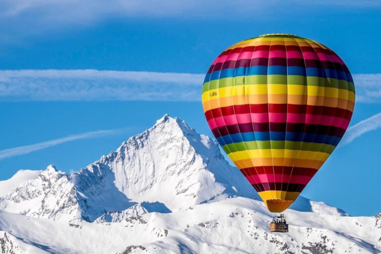 Aosta: Hot-Air Balloon Flight With Splendid View of the Alps