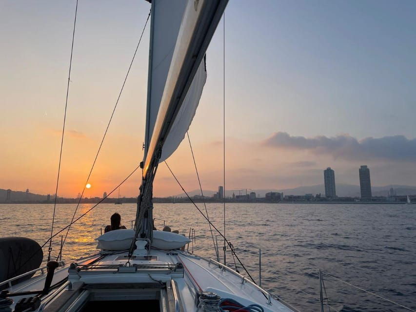 Barcelona: Sailboat Ride With Drinks and Snacks - Activity Overview