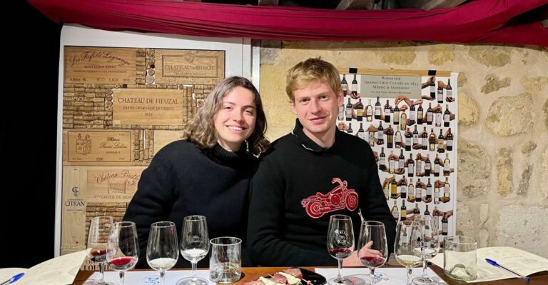 Bordeaux Wines : Tasting With 4 White Wines and Cheese
