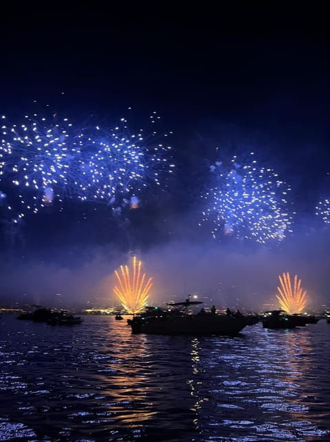 Cannes: Fireworks at Sea