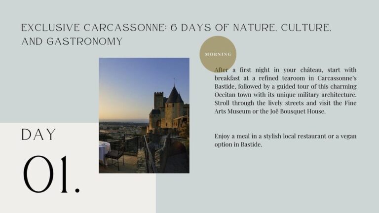 Carcassone: Exclusive 6 Days All-Inclusive Premium Program