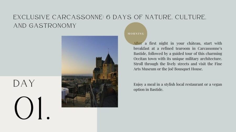 Carcassone: Exclusive 6 Days All-Inclusive Premium Program - Overview of the All-Inclusive Program