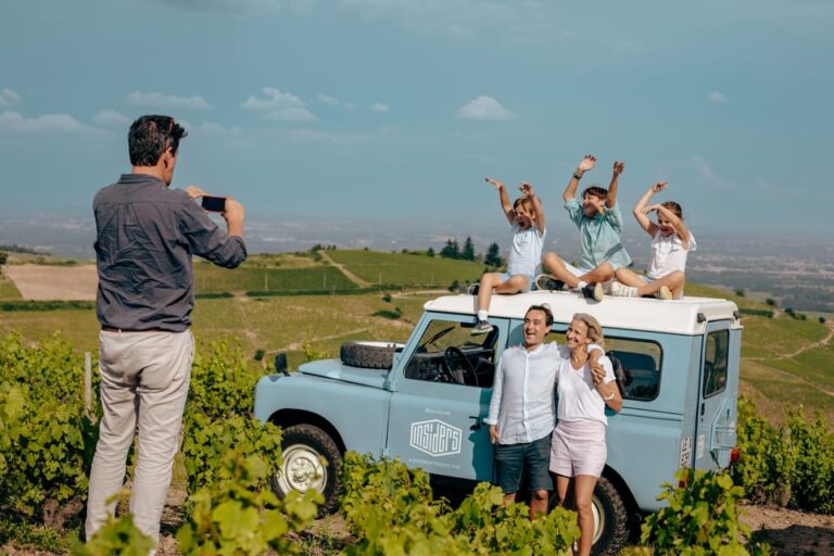 From Lyon: Beaujolais & Burgundy Private Tour by Defender