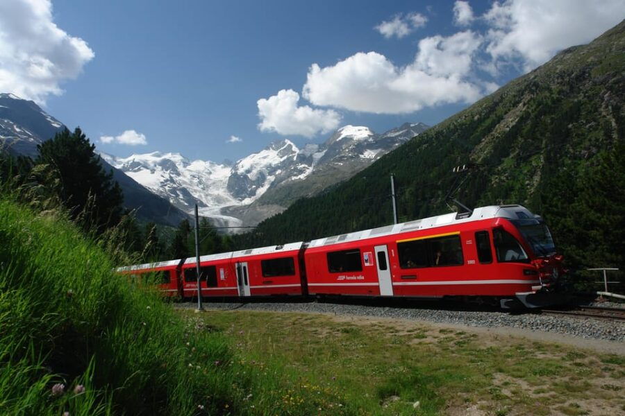 From Milan: Bernina Train Day Trip to Tirano & St. Moritz - Overview of the Bernina Train Day Trip