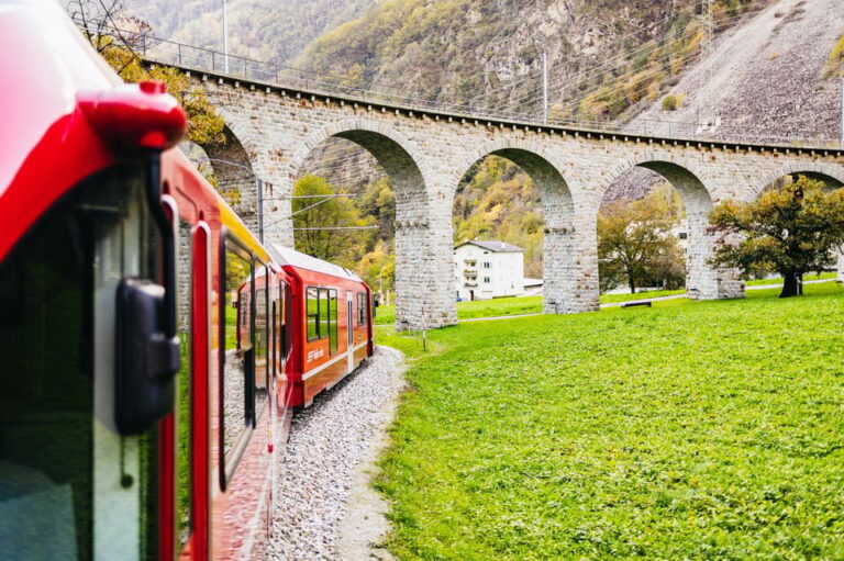 From Milan: St. Moritz and Panoramic Bernina Express Tour
