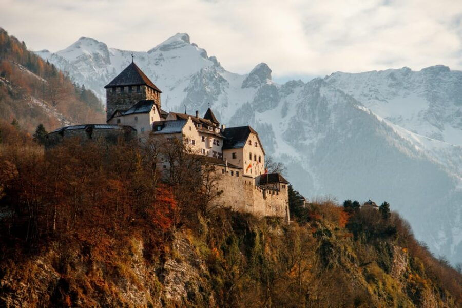 From Zurich: Liechtenstein, Austria, Germany, Switzerland - Exploring Vaduz Castle