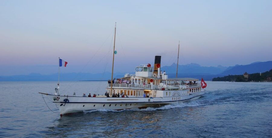 Geneva: Evening Grand Cruise on Lake Geneva - Tour Overview