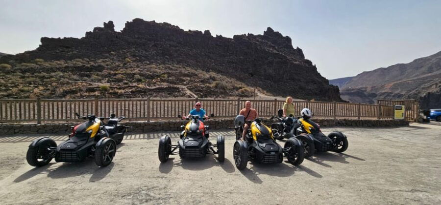 Gran Canaria: 3-WHEEL RYKER 2,5 HOUR TOUR -FREE PICKUP - Tour Overview