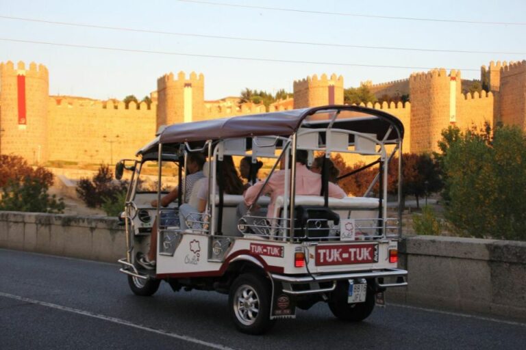 GUIDED TOUR IN A TUK TUK EXPLORES AVILA IN THE MOST COMFORTABLE WAY