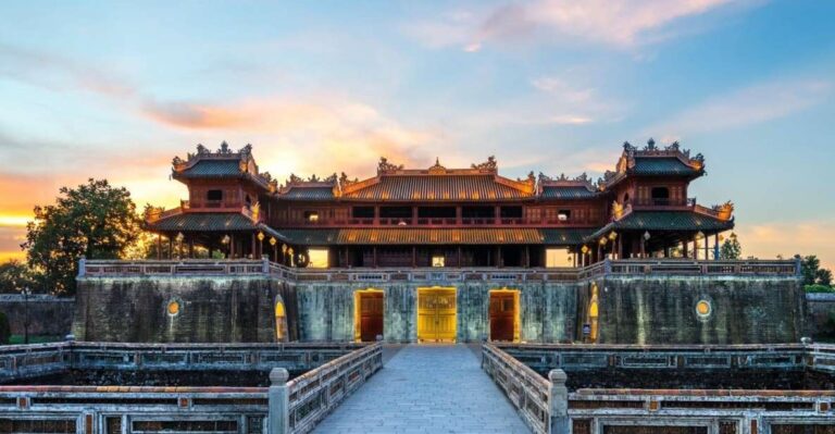 Hue City Tour and Dragon Boat Trip Small Group From Hue