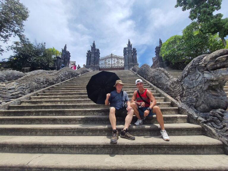 Hue: Royal Tombs, Pagoda, Perfume River by Dragon Boat & Car