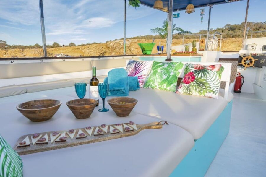 Ibiza by Sea: Coves, Caves, Water Sports & Open Bar - Activity Overview
