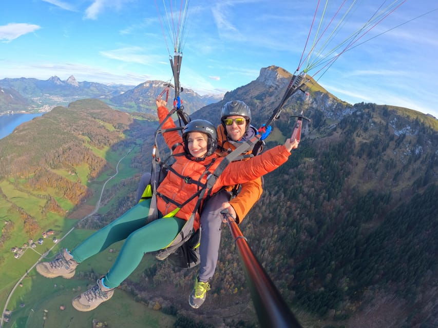 Lucerne: Paragliding Tandem Flights - Activity Overview