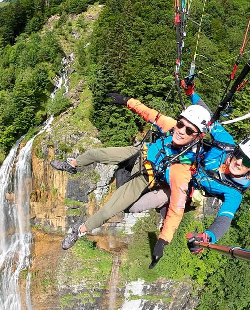 Lucerne: Unique Tandem Paragliding Experience