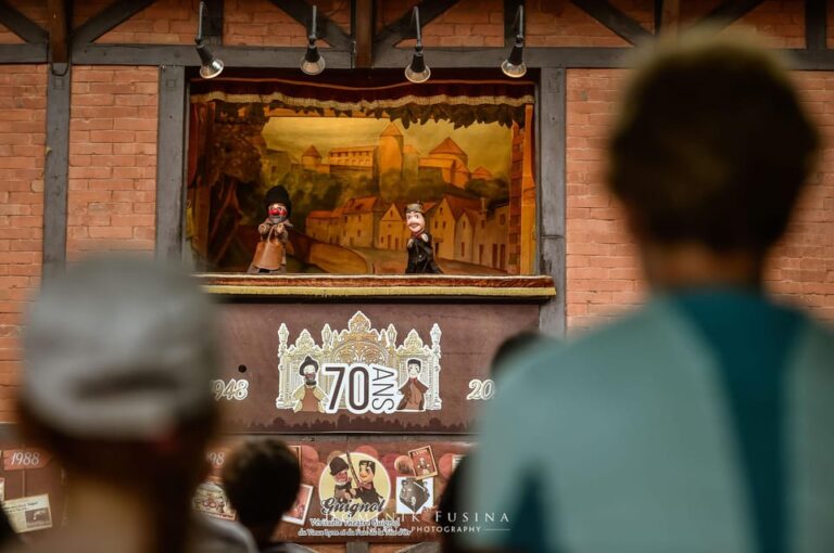 Lyon: the Real Guignol Theater in the Parc De La Tête Dor