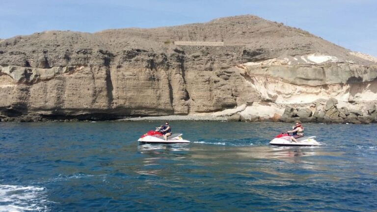 MASPALOMAS: JETSKI SAFARI 60 MINUTES *FREE PICK UP
