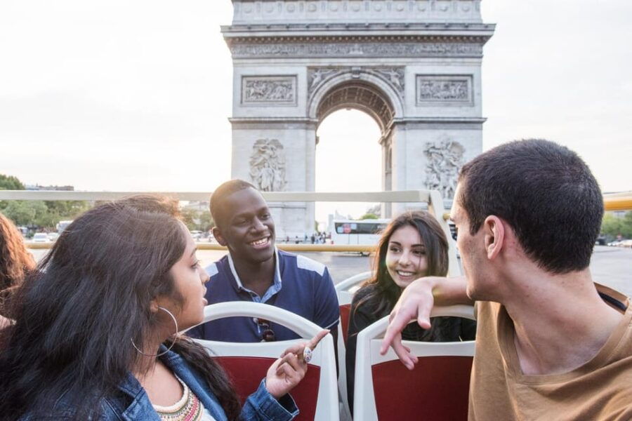 Paris: Arc De Triomphe Ticket & Big Bus Hop-On Hop-Off Tour - Tour Overview and Pricing