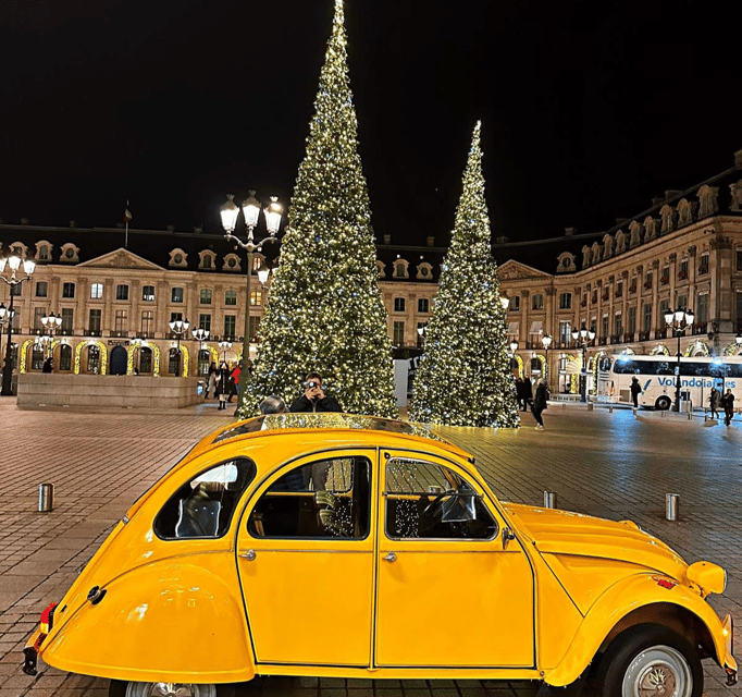 Paris: Christmas Tours in 2CV