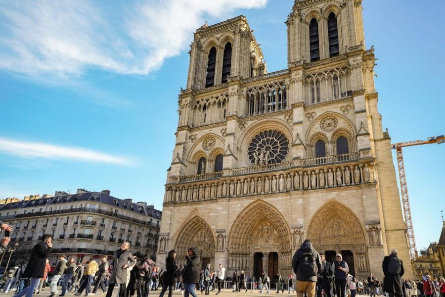 Paris: Notre Dame Cathedral Exterior Tour With Free Entry - Overview and Pricing