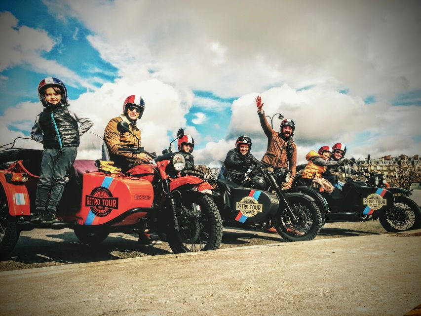 Paris: Private, Tailor Made, Guided Tour on Vintage Sidecar - Experience the Charm of Paris From a Vintage Sidecar