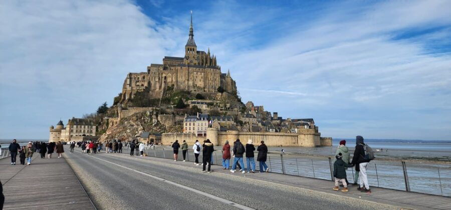 Paris to Mont Saint-Michel Day Trip in Luxury Van Live Guide - Overview of the Day Trip