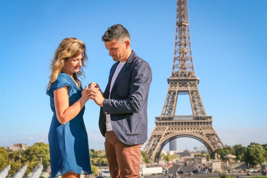 Parisian Proposal Perfection. Photography/Reels & Planning - The Magic of Proposing in Paris